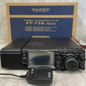 yaesu ft710 aess with tuner and microphone