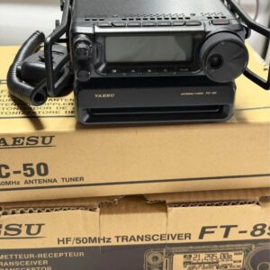 yaesu ft891 with fc50 antenna tuner