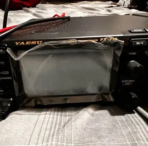 yaesu ft710 aess with tuner and microphone yaesu ft710 aess with tuner and microphone